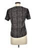 Como Blu Black Short Sleeve Blouse Size M - photo 2