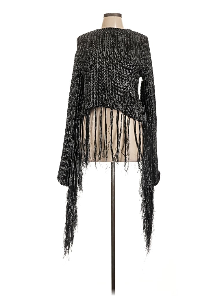 Pre-owned Nasty Gal Inc. Poncho In Gray