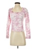 WAYF Pink Long Sleeve Top Size XS - photo 1