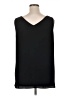 MM. LaFleur 100% Polyester Black Sleeveless Blouse Size XL - photo 2