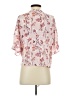 Eyeshadow 100% Rayon Pink 3/4 Sleeve Blouse Size S - photo 2