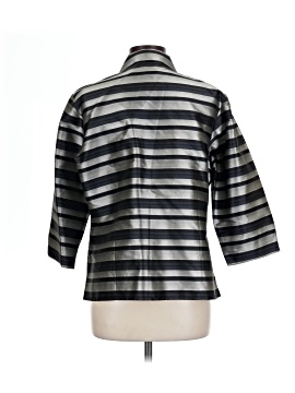 Preston & York 3/4 Sleeve Silk Top (view 2)