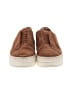 J/Slides 100% Leather Brown Sneakers Size 8 - photo 2