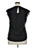 Unbranded Black Short Sleeve Top Size XL - photo 2