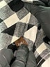 Tea 100% Cotton Checkered-gingham Silver Long Sleeve Button-Down Shirt Size 14 - photo 3