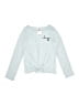 Calvin Klein 100% Polyester Blue Sweatshirt Size 7 - 8 - photo 1
