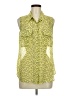 CAbi 100% Polyester Yellow Sleeveless Blouse Size M - photo 1