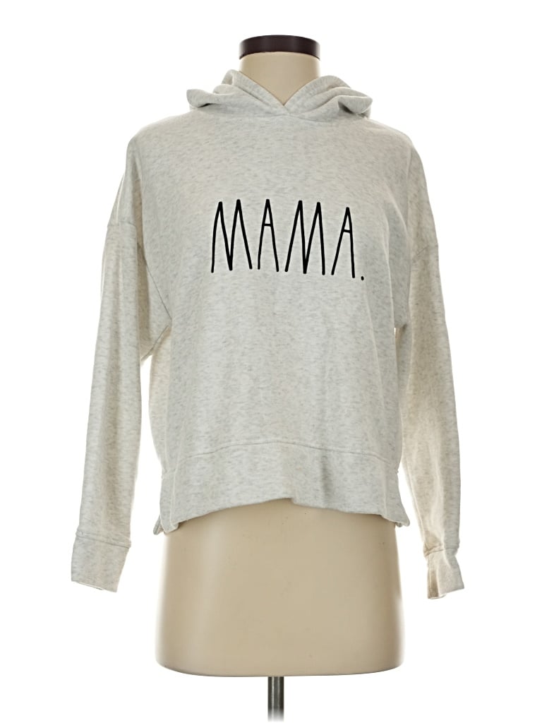 Pre-owned Rae Dunn Sweatshirt In Silver