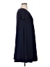 Planet Gold Solid Blue Casual Dress Size XL - photo 4