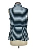 CAbi 100% Polyester Blue Sleeveless Blouse Size M - photo 2