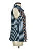 CAbi 100% Polyester Blue Sleeveless Blouse Size M - photo 4