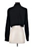 OAK + FORT 100% Polyester Black Long Sleeve Blouse Size XS - photo 2