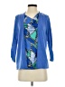 Elementz Blue Long Sleeve Top Size S (petite) - photo 1