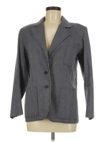 Yves Saint Laurent Rive Gauche Vintage Striped Blazer (view 1)