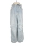 Alexander Wang 100% Cotton Stripes Blue Jeans Size 25 waist - photo 1