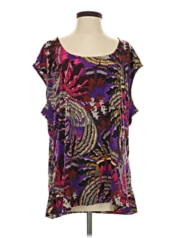 Gloria Vanderbilt Short Sleeve Blouse (view 1)