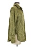 ACOA collection Animal Print Green Long Sleeve Blouse Size S - photo 4