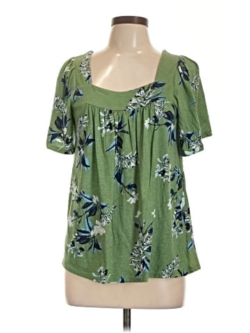 Lucky Brand Short Sleeve Blouse (view 1)