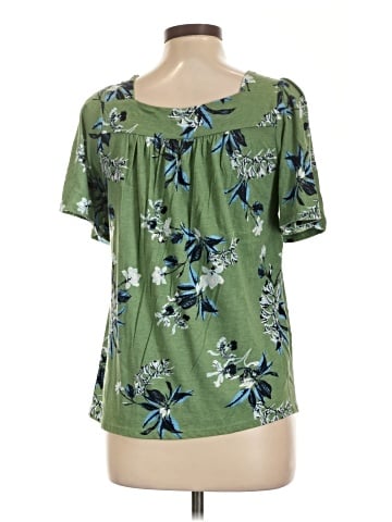 Lucky Brand Short Sleeve Blouse (view 2)