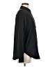 Gap 100% Polyester Solid Black Long Sleeve Blouse Size M - photo 4