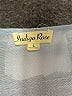Indigo Rose Blue 3/4 Sleeve Blouse Size L - photo 7