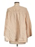 Talbots Tan 3/4 Sleeve Button-Down Shirt Size L (estimated) - photo 2