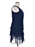 Evan Picone 100% Polyester Blue Cocktail Dress Size 14 - photo 4