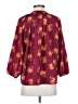 Tucker for Target 100% Polyester Burgundy 3/4 Sleeve Blouse Size S - photo 2