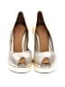 Foot Petals 100% Leather Metallic Silver Heels Size EU 40 1/2 - photo 2