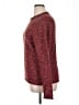 Charter Club 100% Polyester Tweed Burgundy Pullover Sweater Size XL - photo 5