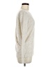 Ann Taylor LOFT Metallic Silver Pullover Sweater Size M - photo 4