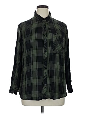 Terra & Sky Long Sleeve Button-Down Shirt (view 1)