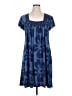 Apt. 9 Tie-dye Blue Casual Dress Size XL - photo 1
