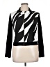 Frank Lyman Design Graphic Black Track Jacket Size 12 - photo 1