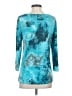 Tianello Teal Blue 3/4 Sleeve Top Size S - photo 2