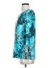 Tianello Teal Blue 3/4 Sleeve Top Size S - photo 5