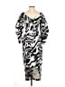 Nordstrom Animal Print Ivory Cocktail Dress Size XS - photo 1