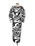 Nordstrom Animal Print Ivory Cocktail Dress Size XS - photo 2