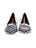 JG 100% Leather Checkered-gingham Gray Flats Size 12 - photo 2