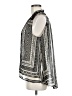 Elliott Lauren 100% Polyester Silver Sleeveless Blouse Size 8 - photo 5
