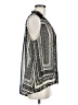 Elliott Lauren 100% Polyester Silver Sleeveless Blouse Size 8 - photo 4