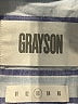 Grayson 100% Cotton Stripes Blue Long Sleeve Button-Down Shirt Size Med (3) - photo 7