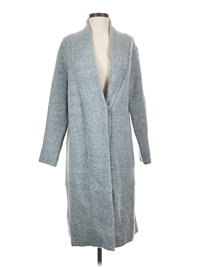 Ann Taylor Cardigan Sweater In Gray