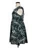 Forever 21 Plus Animal Print Teal Cocktail Dress Size XL Plus - photo 5