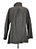 Eileen Fisher Gray Raincoat Size M - photo 2