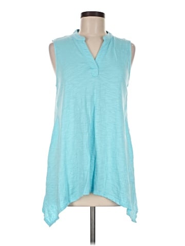 Chico's Sleeveless Button-Down Shirt (view 1)