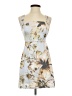 Babaton Print Blue Cocktail Dress Size 2 - photo 1