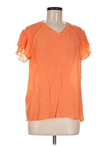 Counterparts Short Sleeve Blouse (view 1)