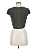 Bebe Green Short Sleeve Top Size M - photo 2