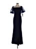 Xscape Blue Cocktail Dress Size 8 - photo 1